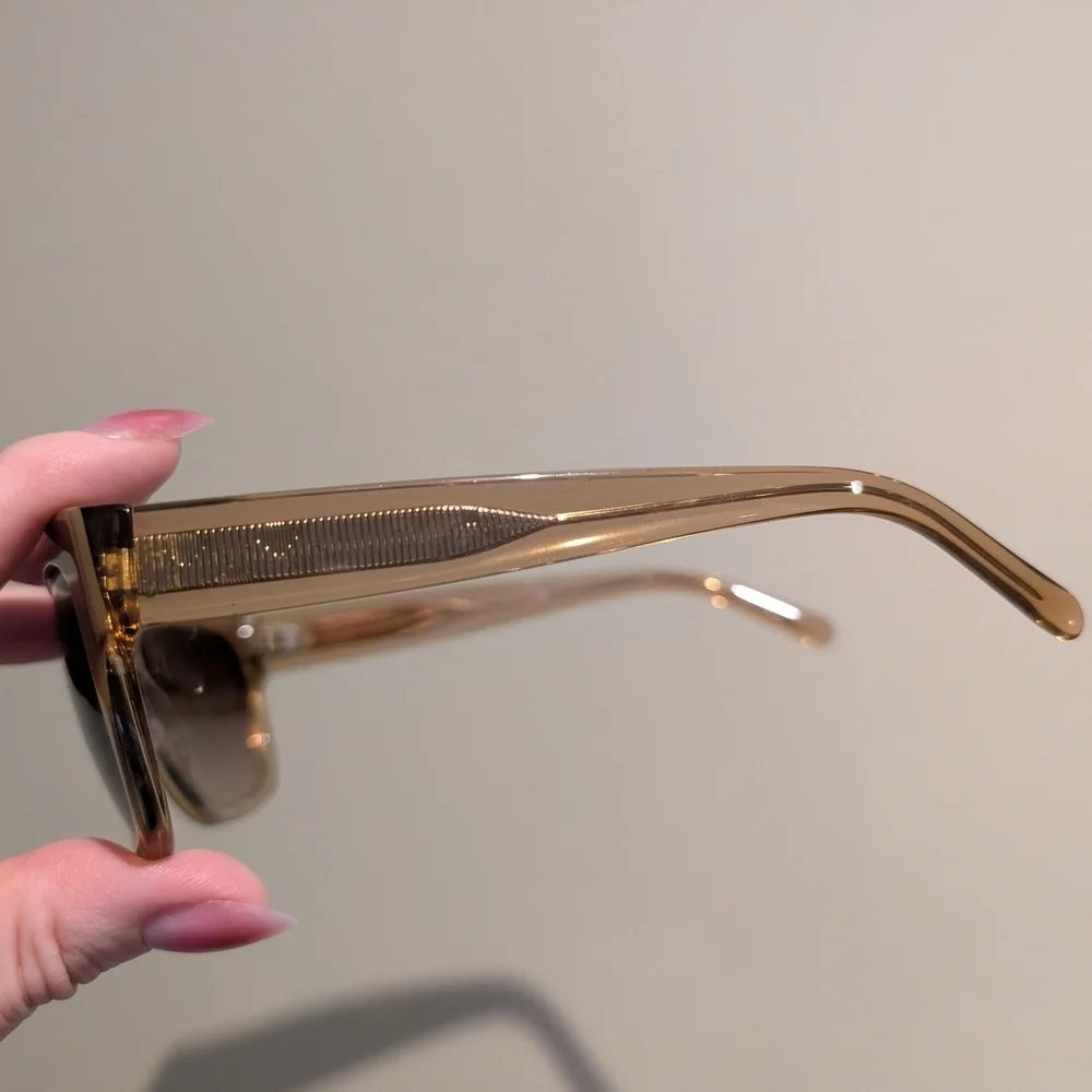 Burberry Women's Brown Gold Sunglasses - Picture 6 of 16